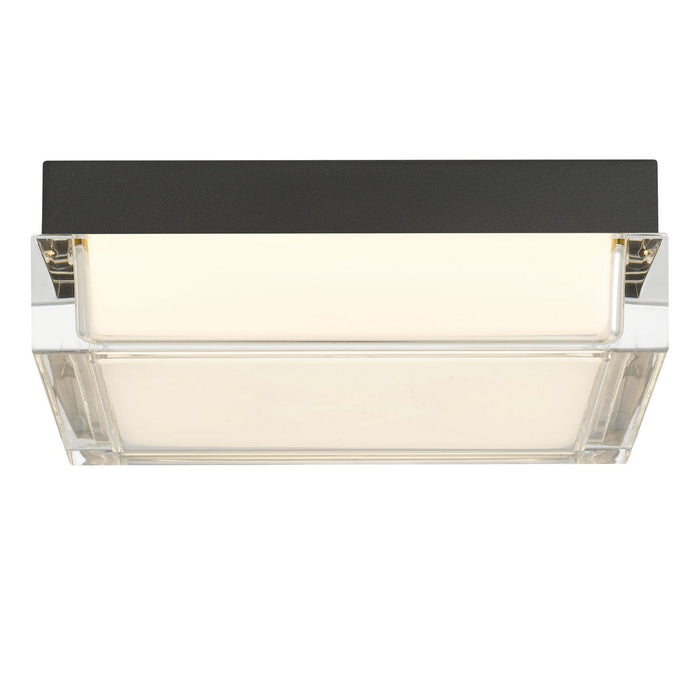 Alteck - AFM0020-3CCT-W-BK - LED Flush Mount - Box - Sand Black