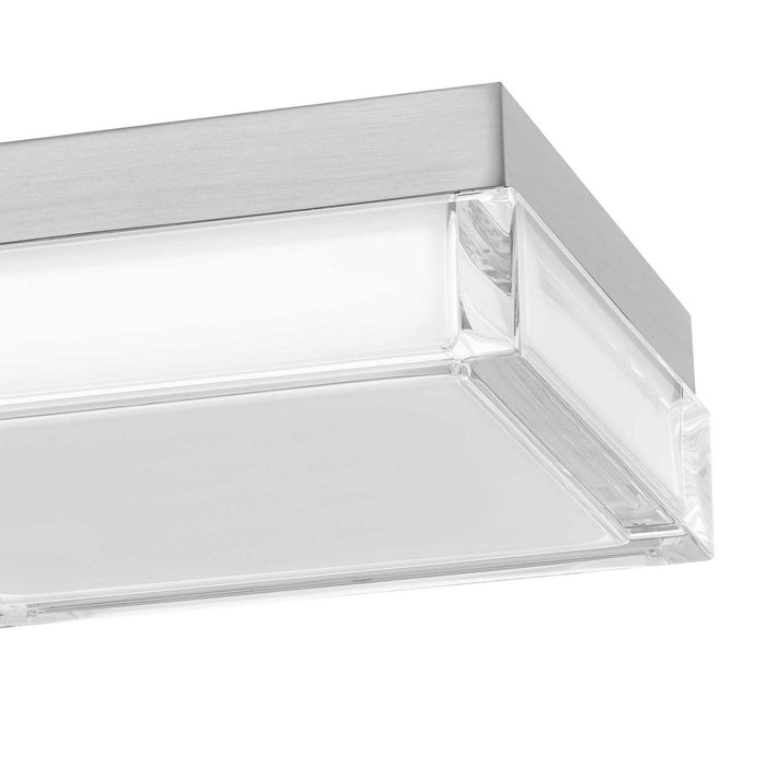Alteck - AFM0020-3CCT-W-BSS - LED Flush Mount - Box - Brushed Stainless Steel