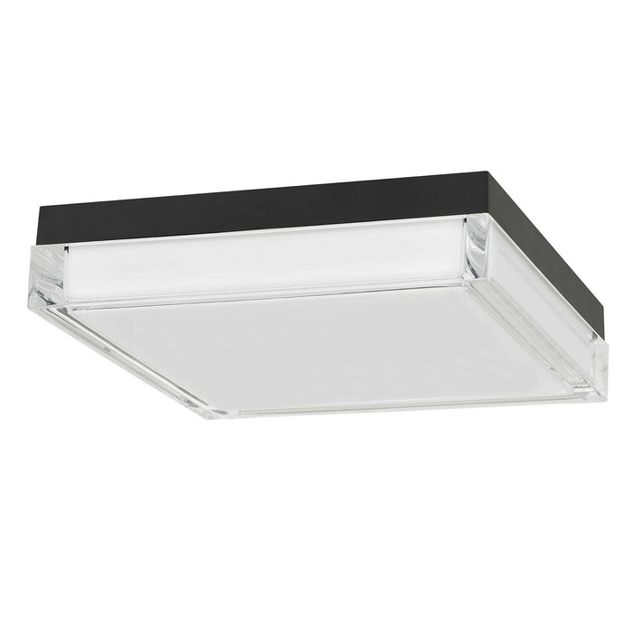 Alteck - AFM0021-3CCT-W-BK - LED Flush Mount - Box - Sand Black