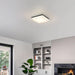 Alteck - AFM0021-3CCT-W-BK - LED Flush Mount - Box - Sand Black