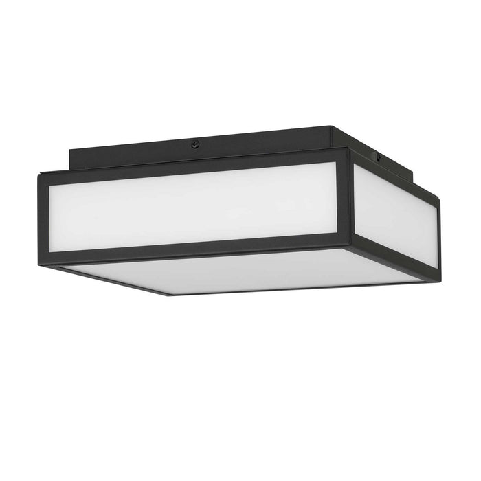 Alteck - AFM0024-3CCT-W-BK - LED Flush Mount - Panel Square - Sand Black