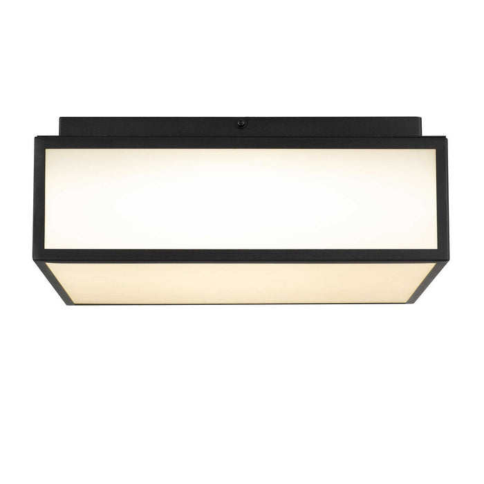 Alteck - AFM0025-3CCT-W-BK - LED Flush Mount - Panel Square - Sand Black