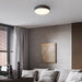 Alteck - AFM0065-5CCT-W-BK - LED Flush Mount - CHANNEL - Sand Black