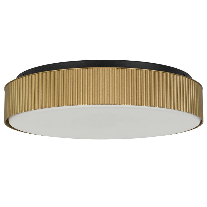 Alteck - AFM0065-5CCT-W-BK/PB - LED Flush Mount - CHANNEL - Sand Black