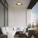 Alteck - AFM0066-5CCT-W-PB - LED Flush Mount - Pez - Painted Brass