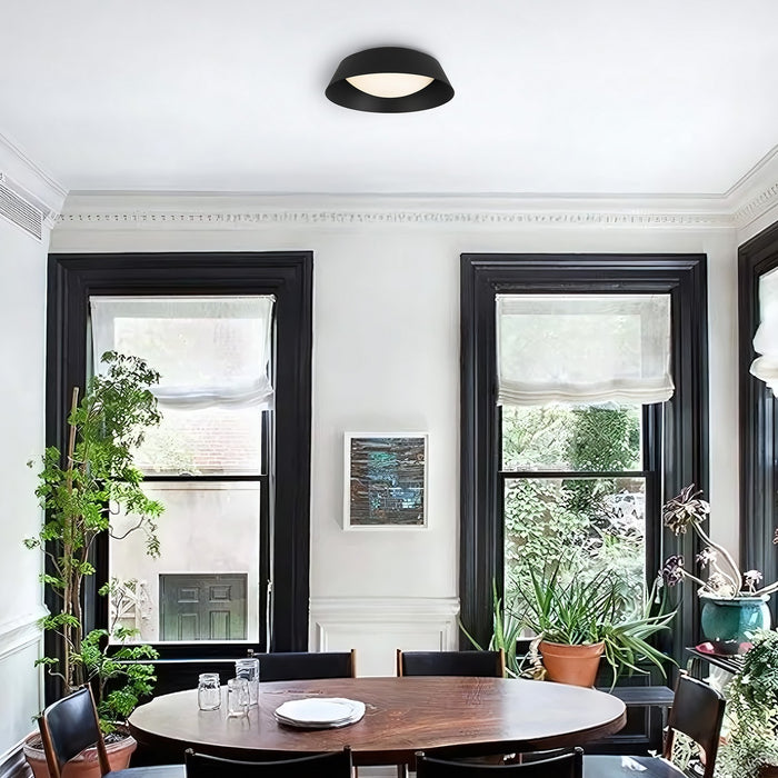 Alteck - AFM0067-5CCT-W-BK - LED Flush Mount - Pez - Sand Black