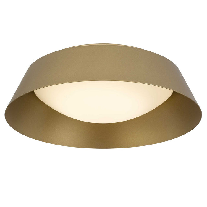 Alteck - AFM0067-5CCT-W-PB - LED Flush Mount - Pez - Painted Brass