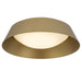 Alteck - AFM0067-5CCT-W-PB - LED Flush Mount - Pez - Painted Brass