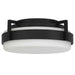 Alteck - AFM0085-5CCT-W-BK - LED Flush Mount - Ted - Sand Black