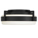 Alteck - AFM0085-5CCT-W-BK - LED Flush Mount - Ted - Sand Black