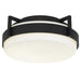 Alteck - AFM0085-5CCT-W-BK - LED Flush Mount - Ted - Sand Black