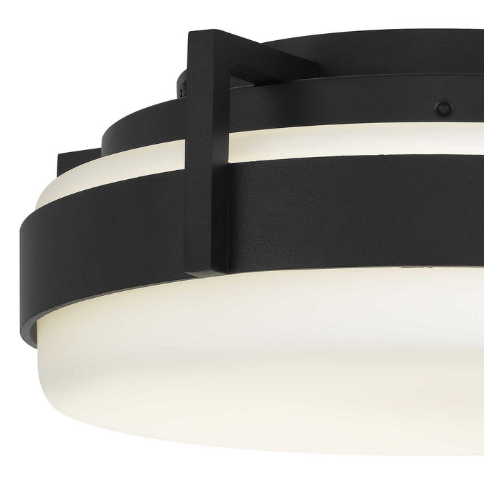 Alteck - AFM0085-5CCT-W-BK - LED Flush Mount - Ted - Sand Black