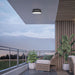 Alteck - AFM0085-5CCT-W-BK - LED Flush Mount - Ted - Sand Black