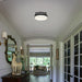 Alteck - AFM0085-5CCT-W-BK - LED Flush Mount - Ted - Sand Black