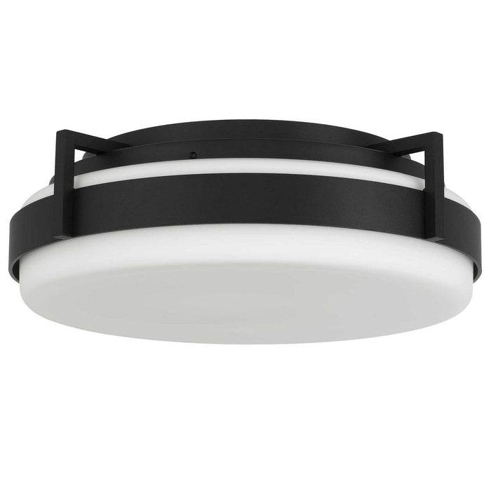 Alteck - AFM0086-5CCT-W-BK - LED Flush Mount - Ted - Sand black