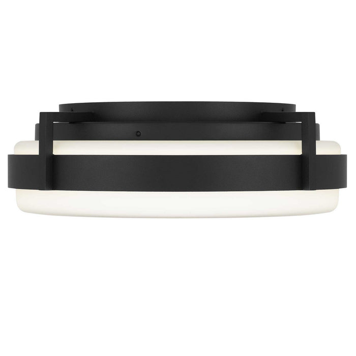Alteck - AFM0086-5CCT-W-BK - LED Flush Mount - Ted - Sand black