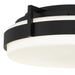 Alteck - AFM0086-5CCT-W-BK - LED Flush Mount - Ted - Sand black