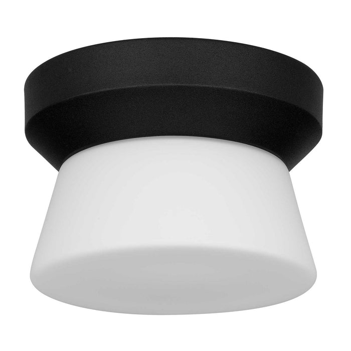 Alteck - AFM0147-3CCT-W-BK - LED Flush Mount - Skirt - Sand Black