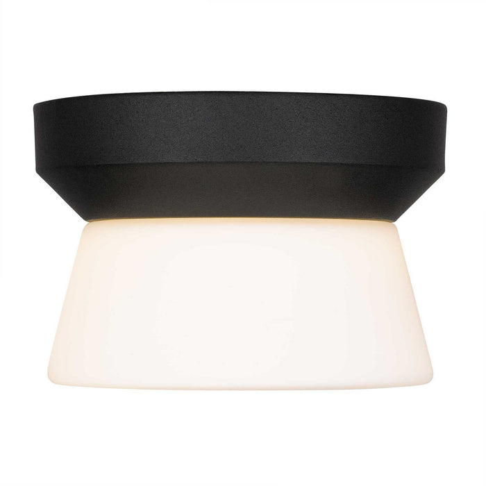 Alteck - AFM0147-3CCT-W-BK - LED Flush Mount - Skirt - Sand Black