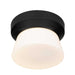 Alteck - AFM0147-3CCT-W-BK - LED Flush Mount - Skirt - Sand Black