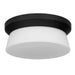 Alteck - AFM0148-3CCT-W-BK - LED Flush Mount - Skirt - Sand Black