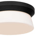 Alteck - AFM0148-3CCT-W-BK - LED Flush Mount - Skirt - Sand Black