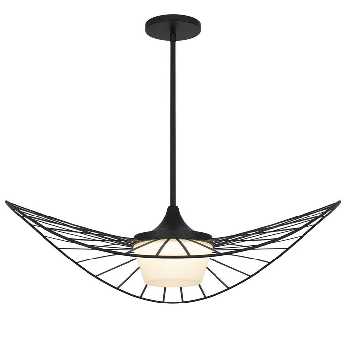Alteck - AP0070-5CCT-W-BK - LED Pendant - New Wave - Sand Black