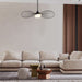 Alteck - AP0070-5CCT-W-BK - LED Pendant - New Wave - Sand Black