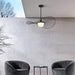 Alteck - AP0070-5CCT-W-BK - LED Pendant - New Wave - Sand Black
