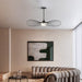 Alteck - AP0071-5CCT-W-BK - LED Pendant - New Wave - Sand Black