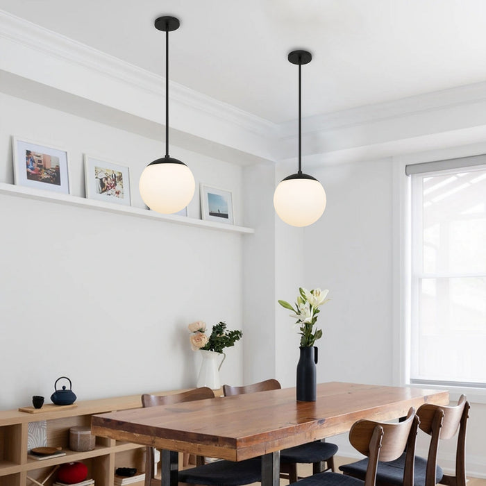 Alteck - AP0072-5CCT-W-BK - LED Pendant - Rondure - Sand Black