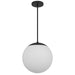 Alteck - AP0073-5CCT-W-BK - LED Pendant - Rondure - Sand Black