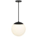 Alteck - AP0073-5CCT-W-BK - LED Pendant - Rondure - Sand Black