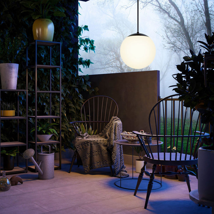 Alteck - AP0073-5CCT-W-BK - LED Pendant - Rondure - Sand Black