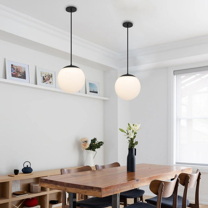 Alteck - AP0073-5CCT-W-BK - LED Pendant - Rondure - Sand Black