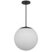 Alteck - AP0074-5CCT-W-BK - LED Pendant - Rondure - Sand Black