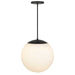 Alteck - AP0074-5CCT-W-BK - LED Pendant - Rondure - Sand Black