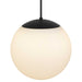 Alteck - AP0074-5CCT-W-BK - LED Pendant - Rondure - Sand Black