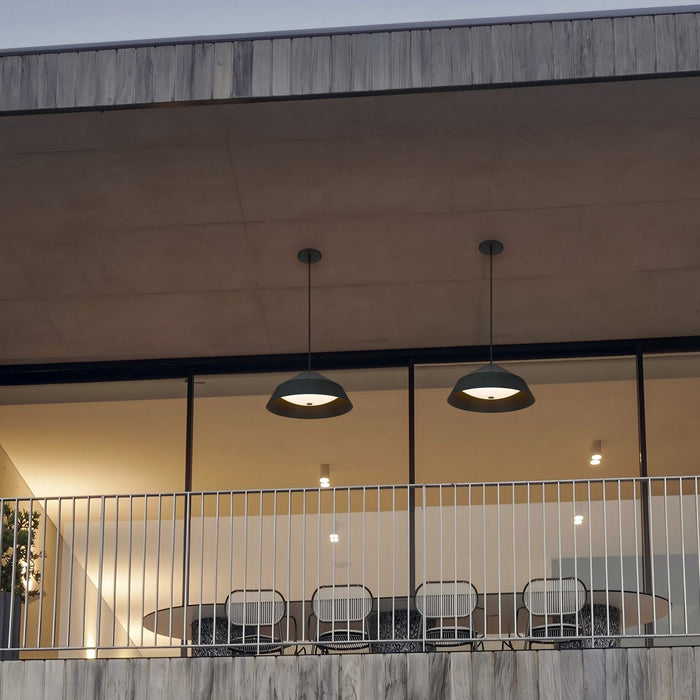 Alteck - AP0075-5CCT-W-BK - LED Pendant - Nin - Sand Black