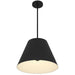 Alteck - AP0077-5CCT-W-BK - LED Pendant - Jaz - Sand Black
