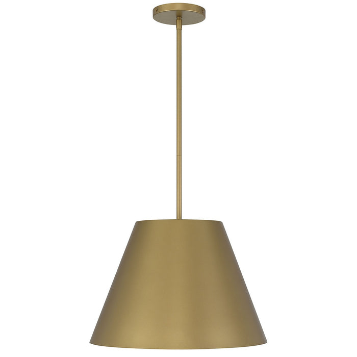Alteck - AP0077-5CCT-W-PB - LED Pendant - Jaz - Painted brass