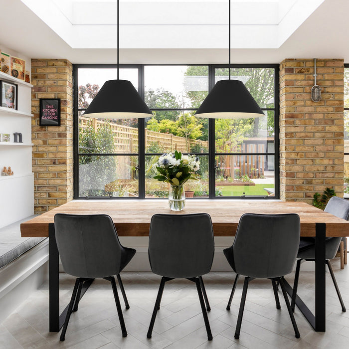 Alteck - AP0078-5CCT-W-BK - LED Pendant - Jaz - Sand Black