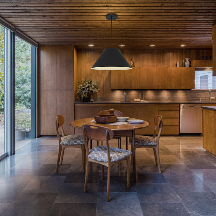 Alteck - AP0078-5CCT-W-BK - LED Pendant - Jaz - Sand Black