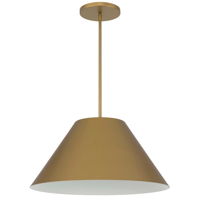Alteck - AP0078-5CCT-W-PB - LED Pendant - Jaz - Painted brass