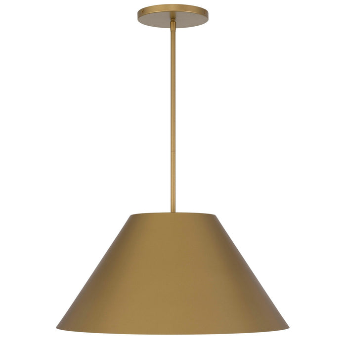 Alteck - AP0078-5CCT-W-PB - LED Pendant - Jaz - Painted brass