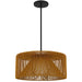 Alteck - AP0149-5CCT-W-BK - LED Pendant - Key West - Sand Black