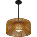 Alteck - AP0149-5CCT-W-BK - LED Pendant - Key West - Sand Black