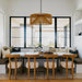 Alteck - AP0150-5CCT-W-BK - LED Pendant - Key West - Sand Black
