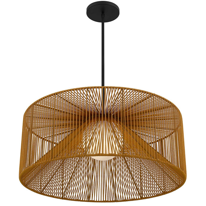 Alteck - AP0150-5CCT-W-BK - LED Pendant - Key West - Sand Black