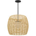 Alteck - AP0151-5CCT-W-BK - LED Pendant - Aruba - Sand Black